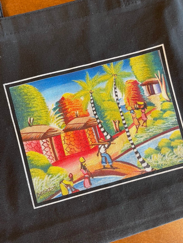 HAITIAN ROOTS TOTE BAG