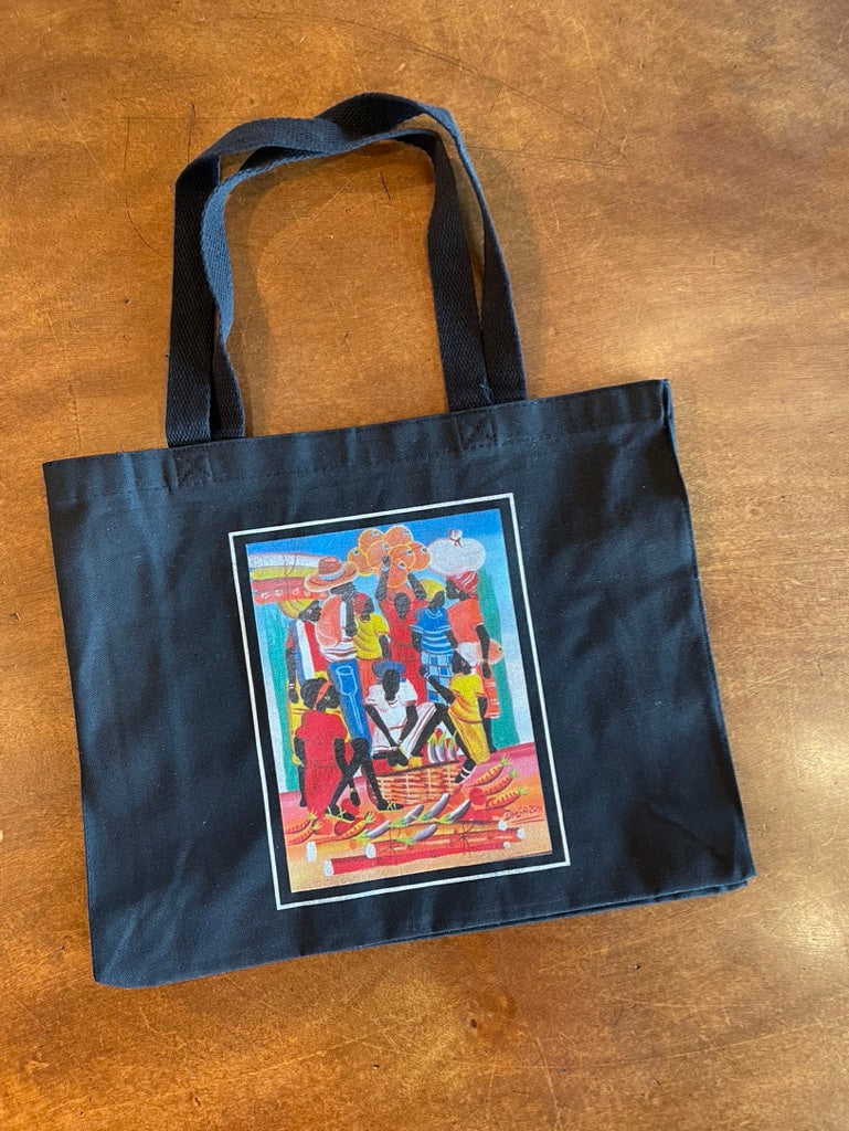 HAITIAN ROOTS TOTE BAG