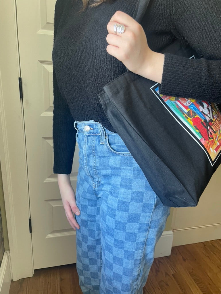 HAITIAN ROOTS TOTE BAG