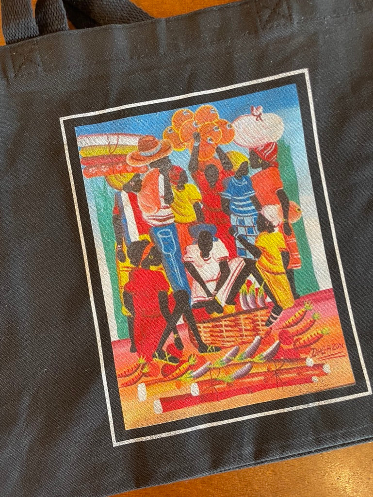 HAITIAN ROOTS TOTE BAG