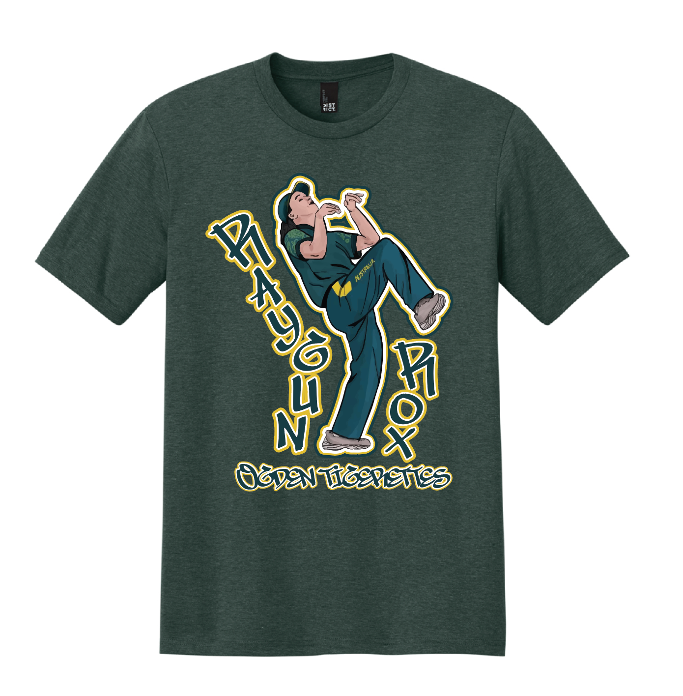 TIGERETTE "RAYGUN" TEE