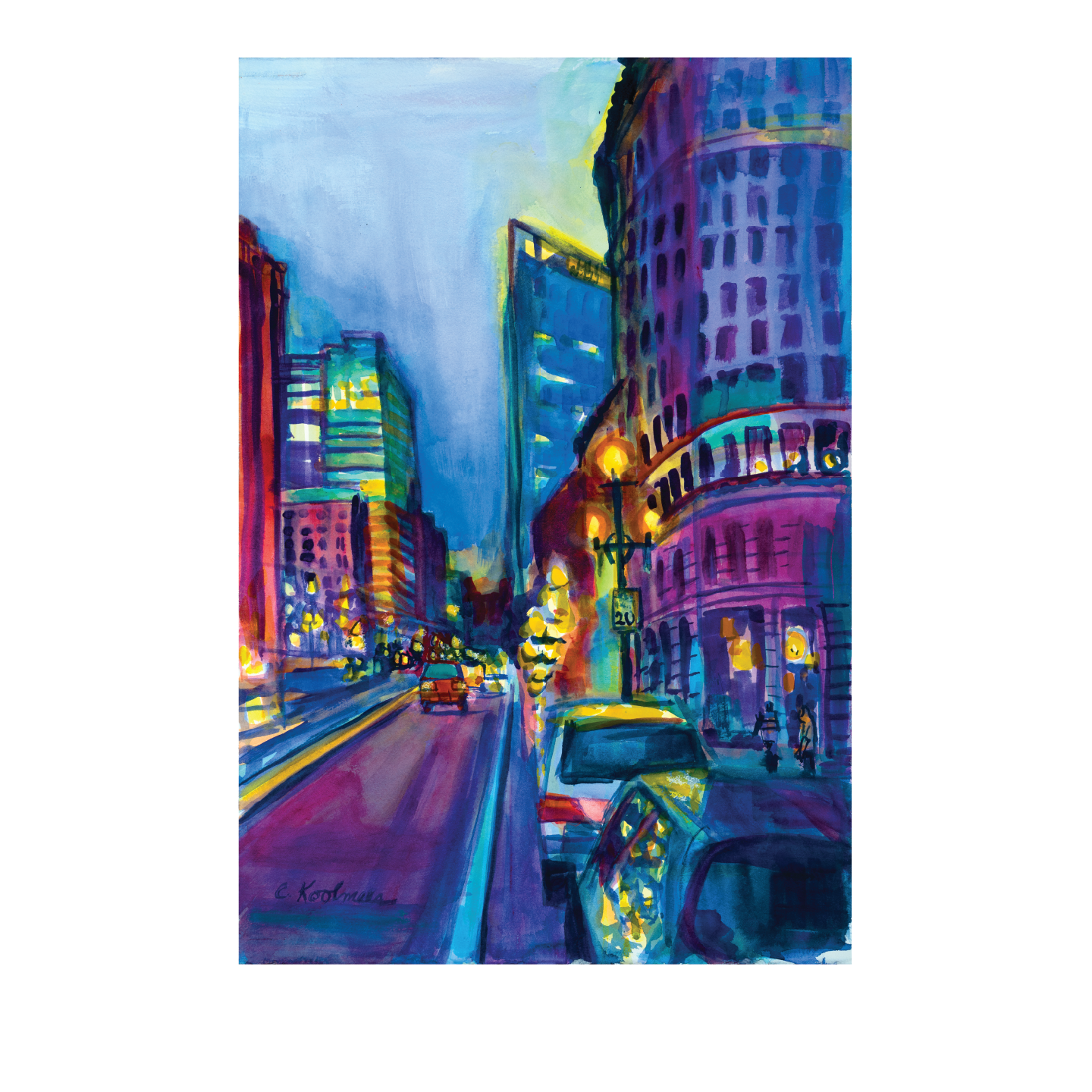 TWILIGHT IN THE CITY