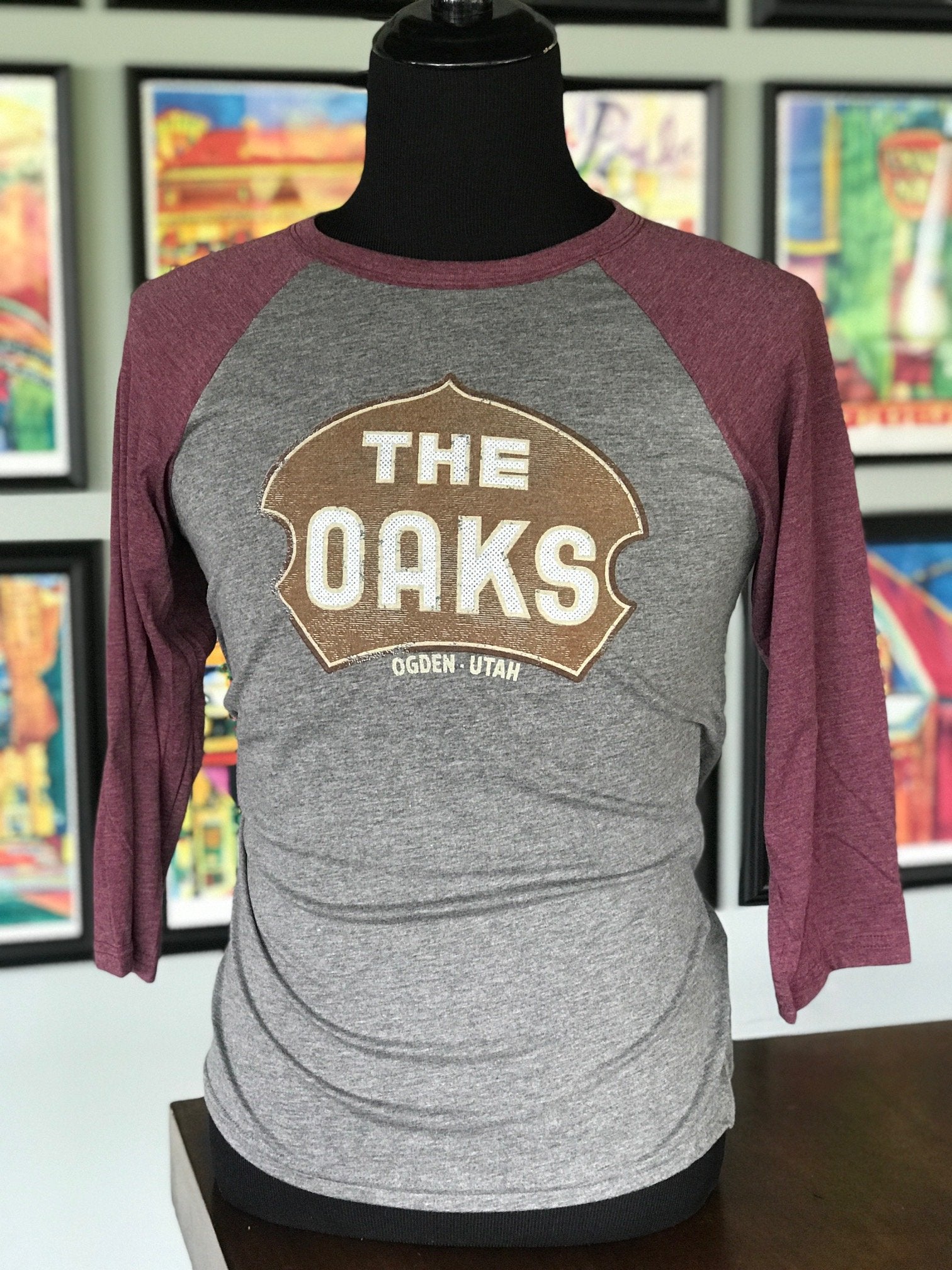 OAKS BASEBALL TEE
