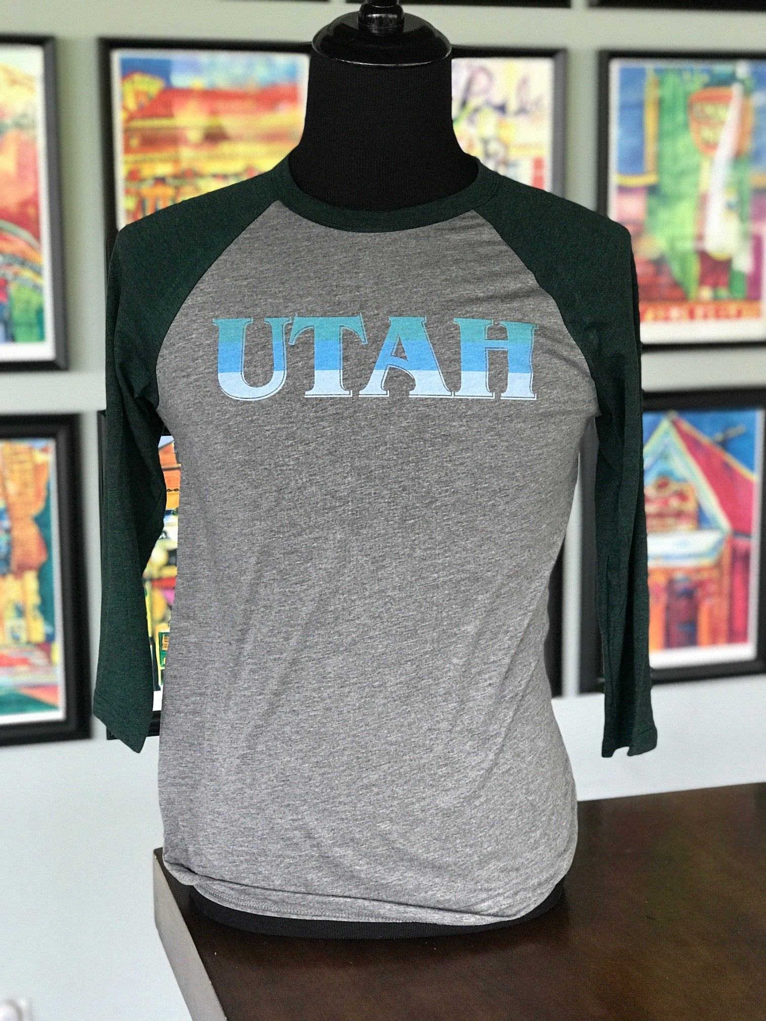UTAH NORTH BASEBALL TEE