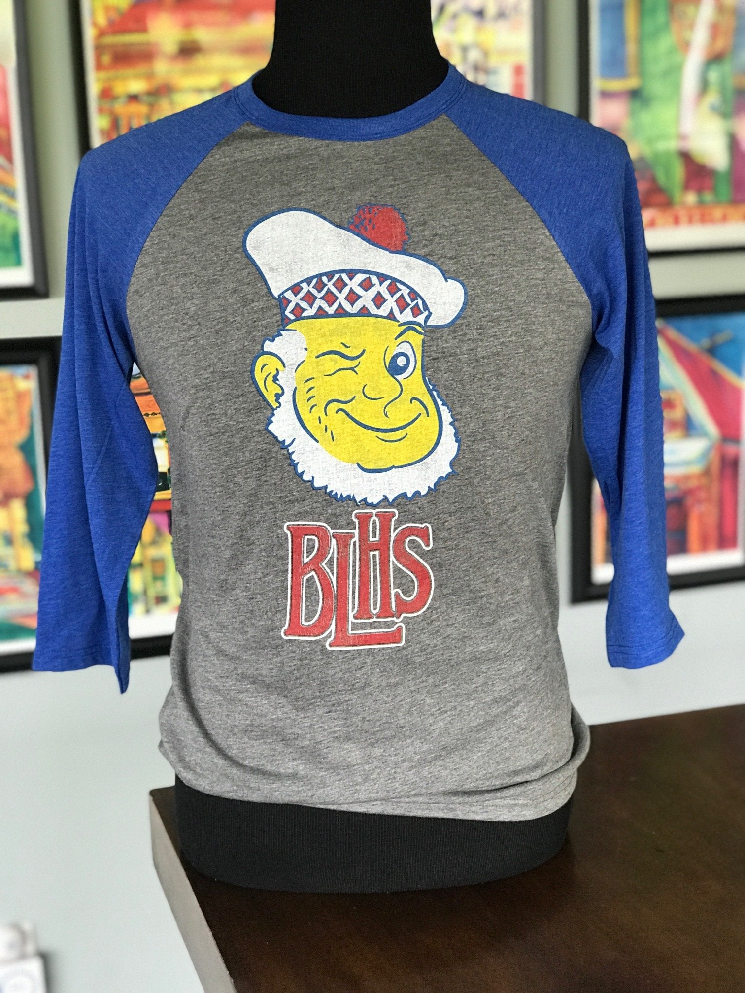 BEN LOMOND HIGH BASEBALL TEE