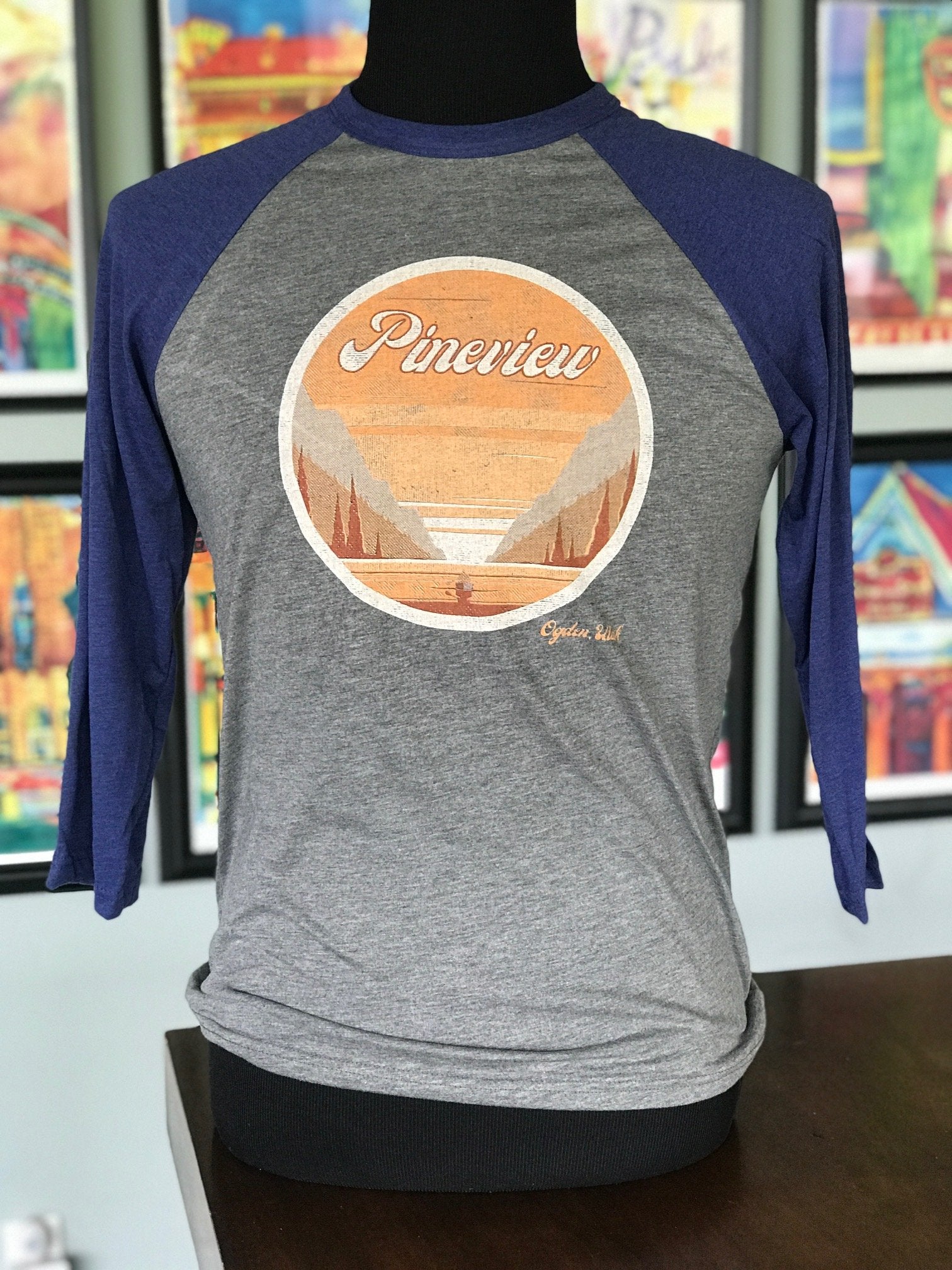 PINEVIEW BASEBALL TEE