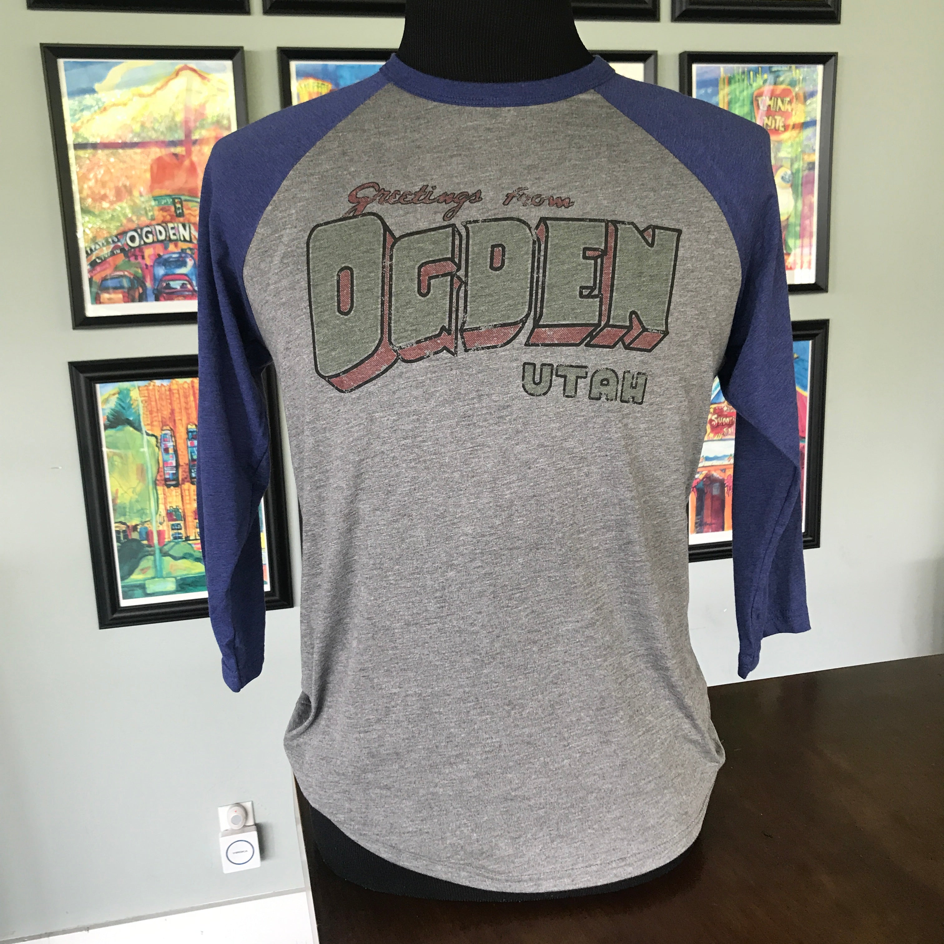 GREETINGS FROM OGDEN BASEBALL TEE