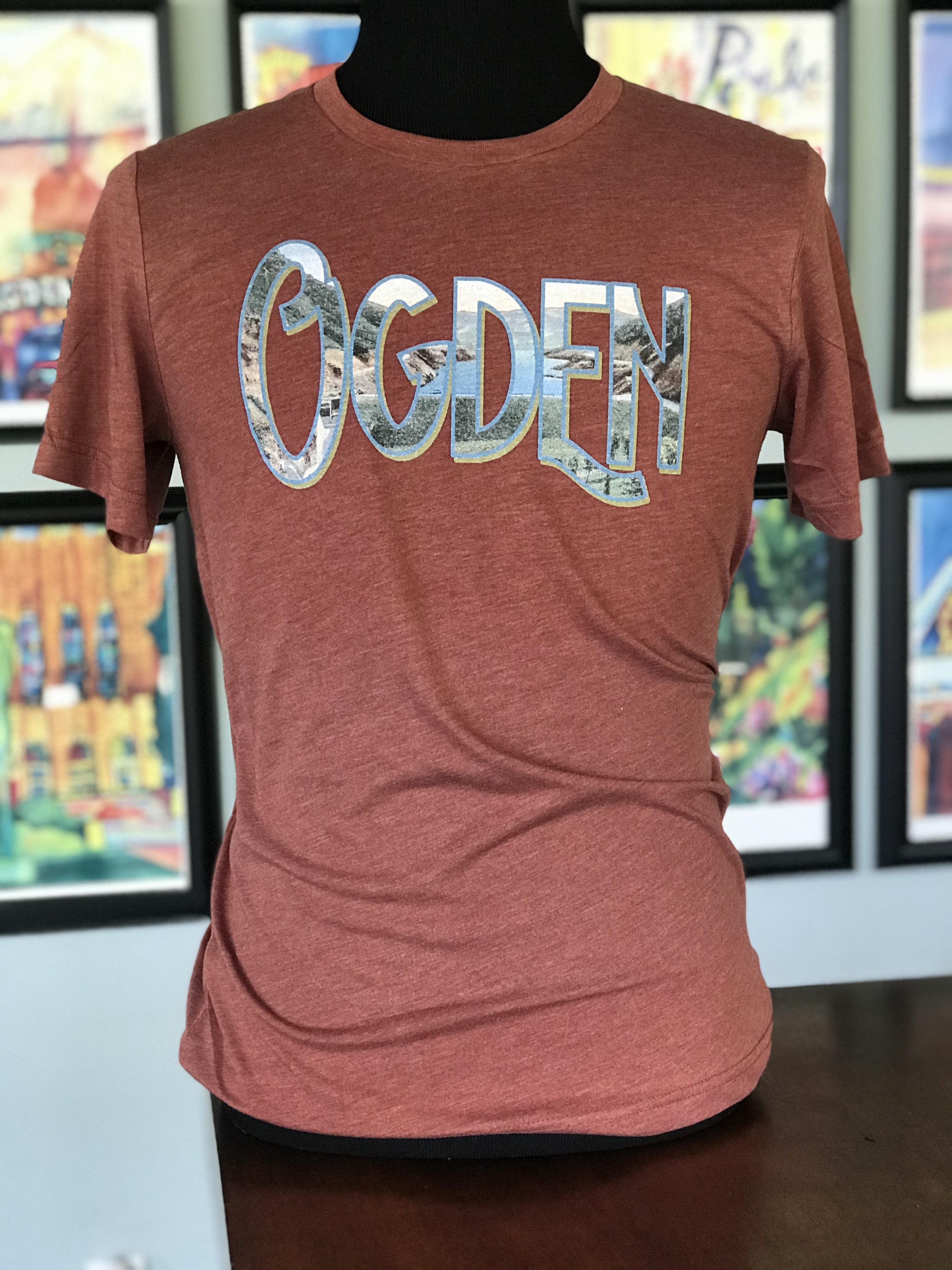 POSTCARD OGDEN PINEVIEW DAM TEE