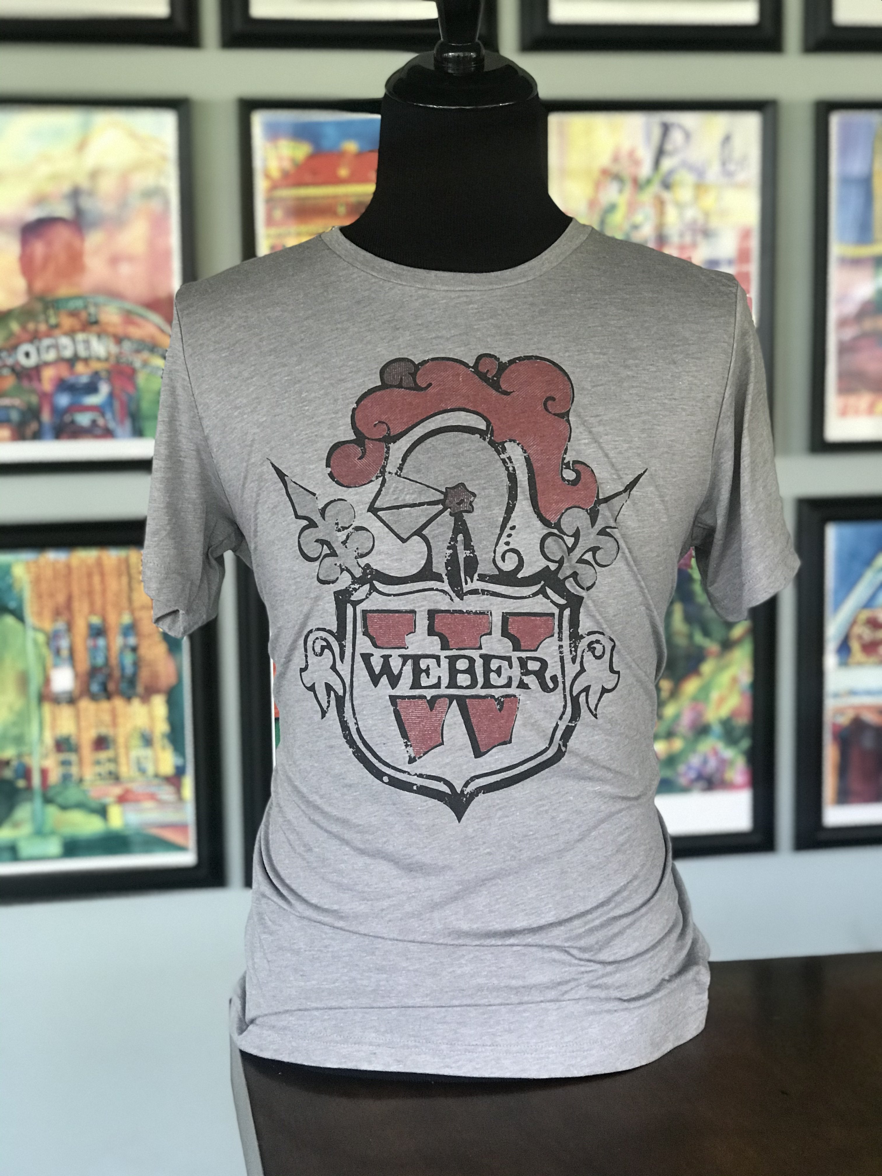 WEBER VINTAGE CREST TEE