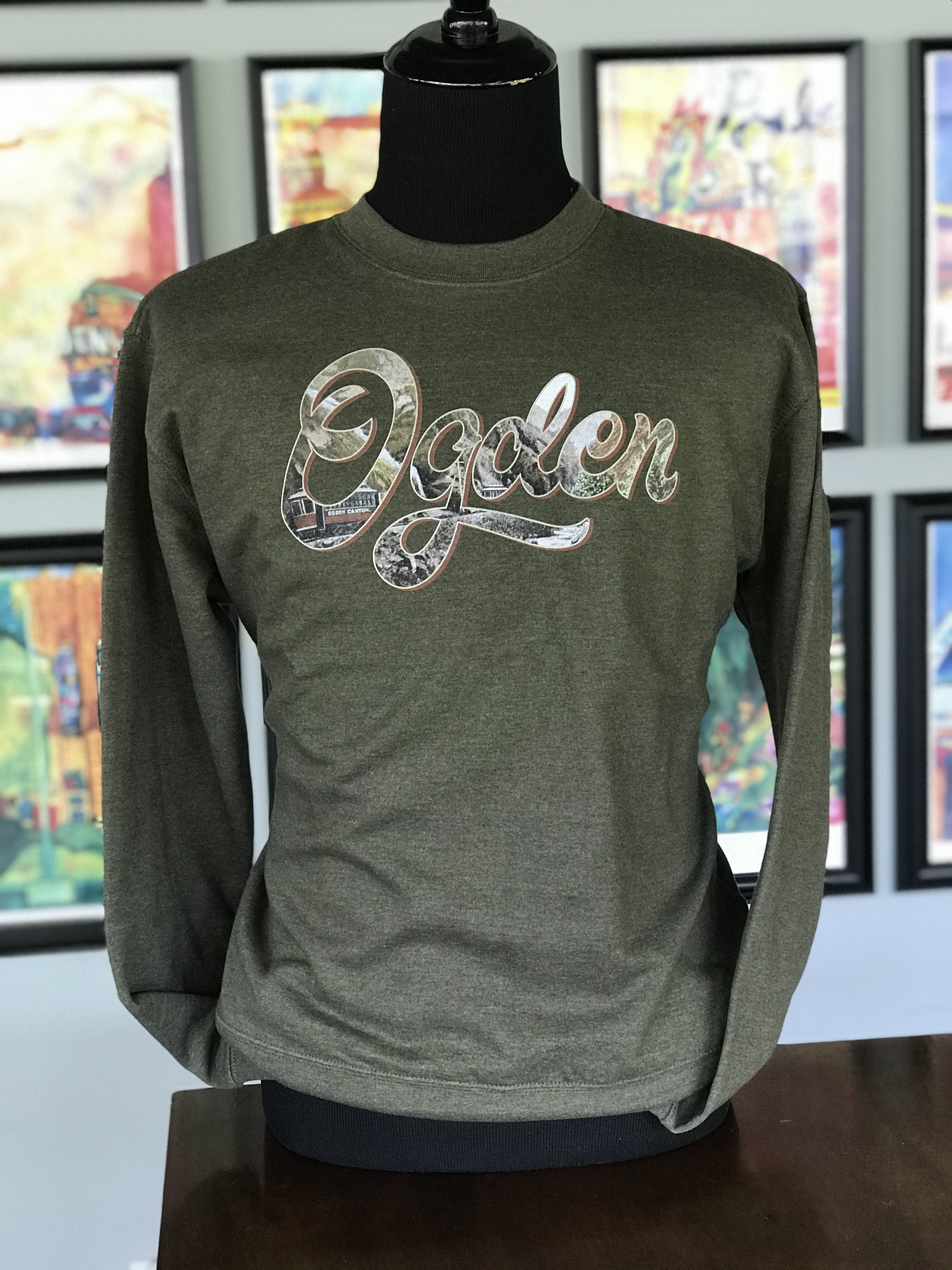 POSTCARD OGDEN CANYON CREW