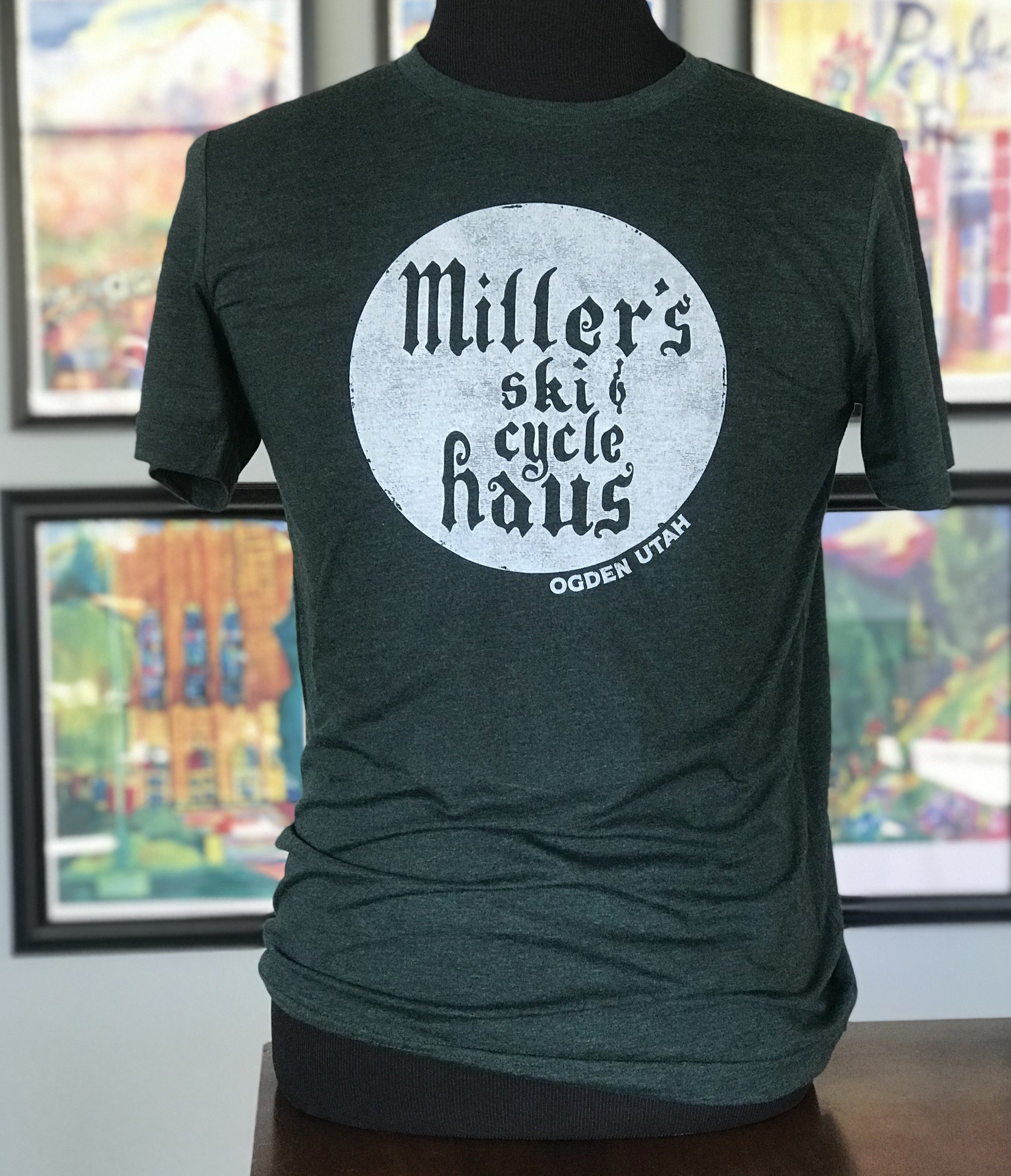 MILLER'S SKI & CYCLE HAUS TEE