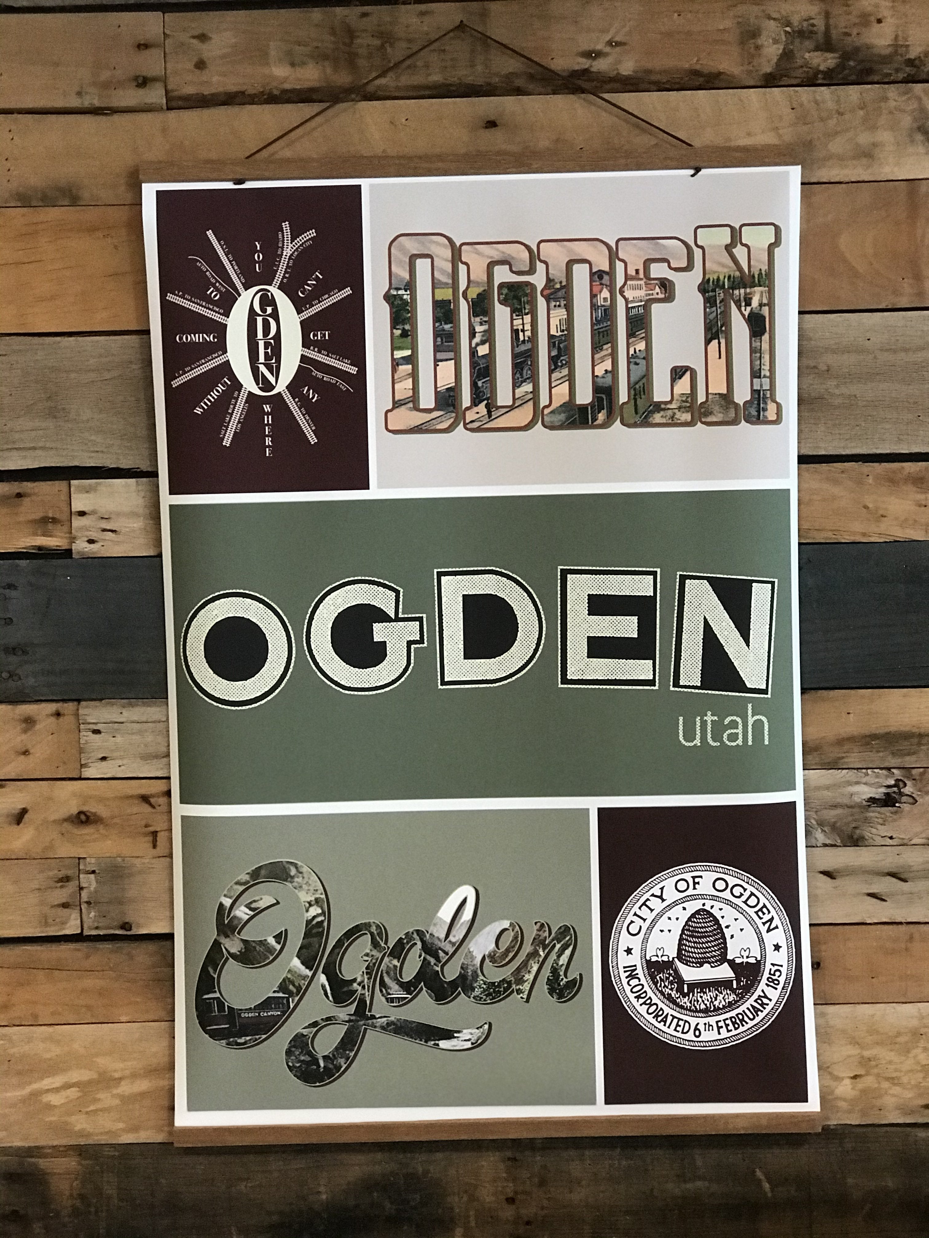 OGDEN CITY POSTER
