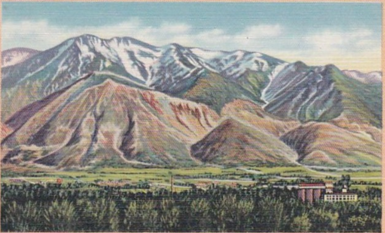 POSTCARD OGDEN MT OGDEN VIEW TEE
