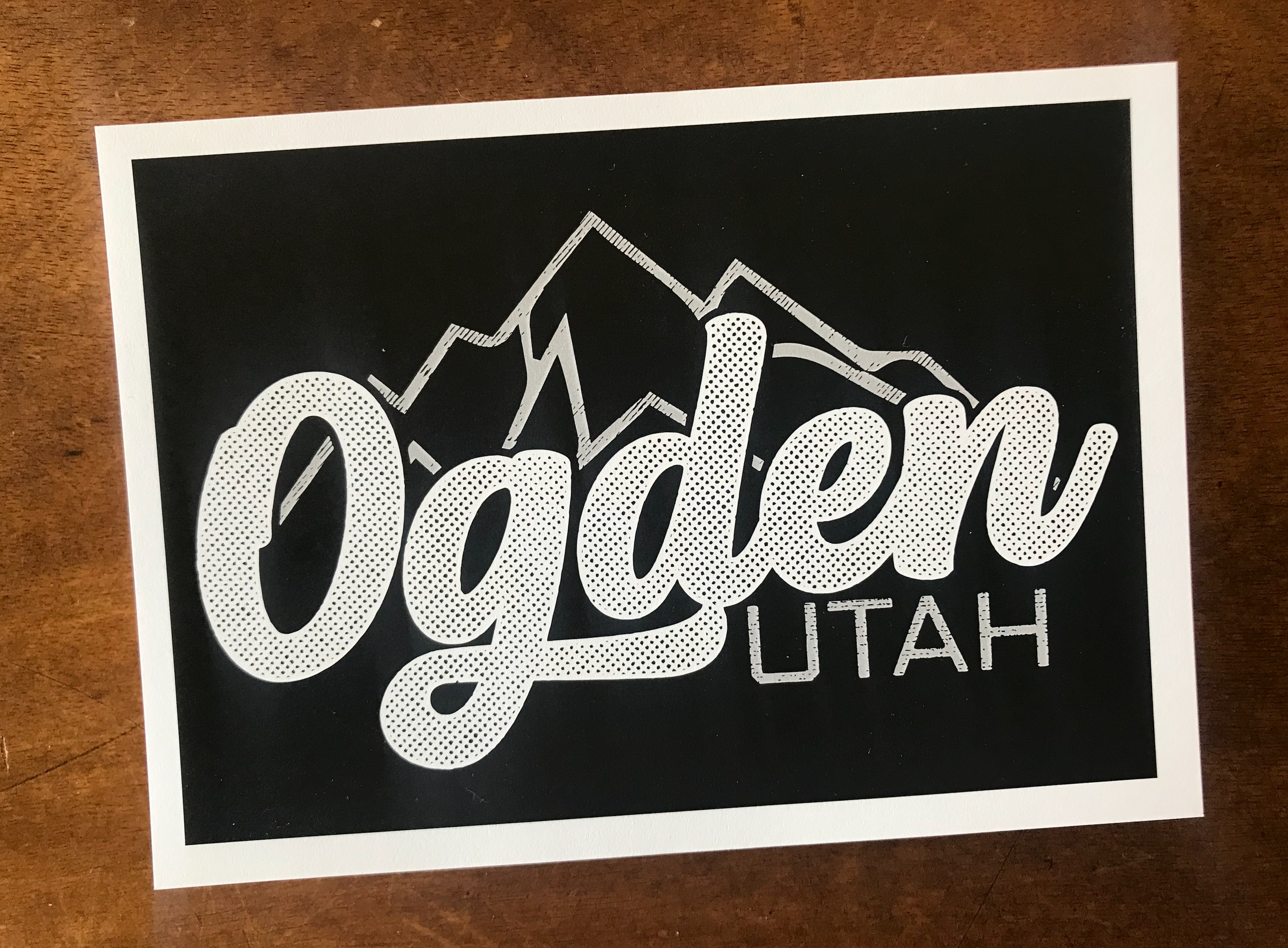 BLACK LABEL OGDEN SCRIPT TEE