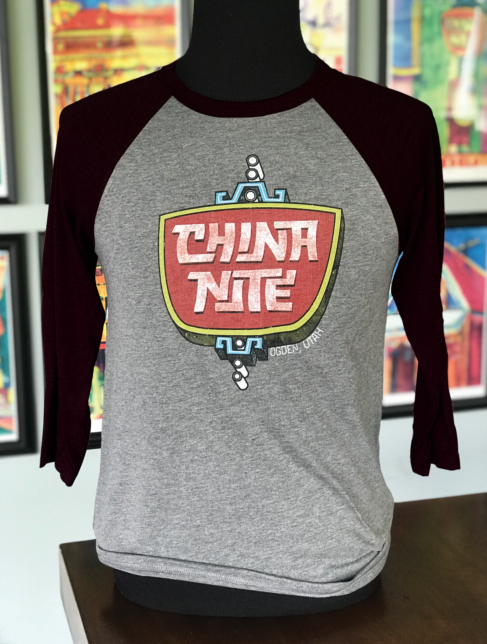 CHINA NITE BASEBALL TEE
