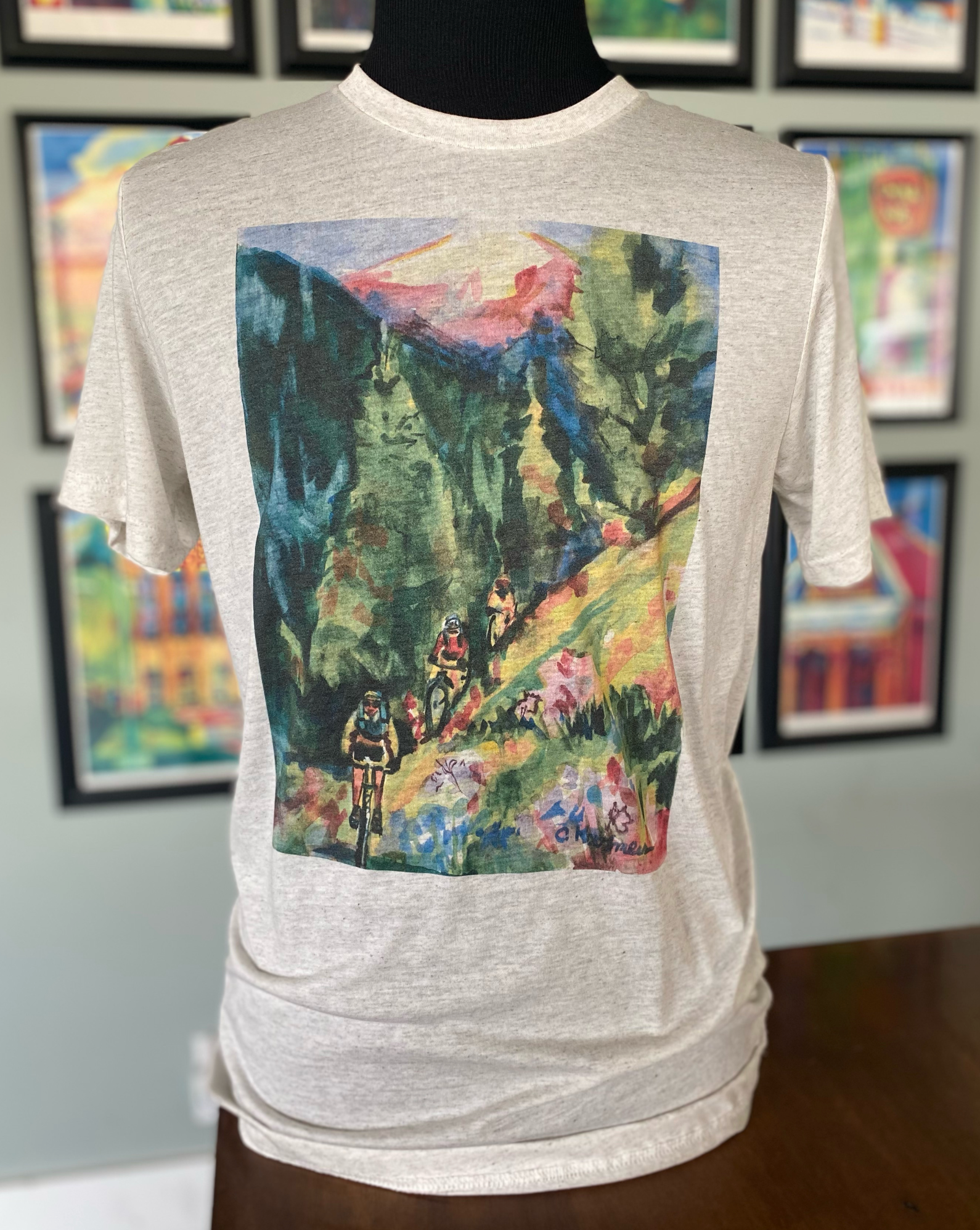 CARA KOOLMEES MOUNTAIN BIKING TEE