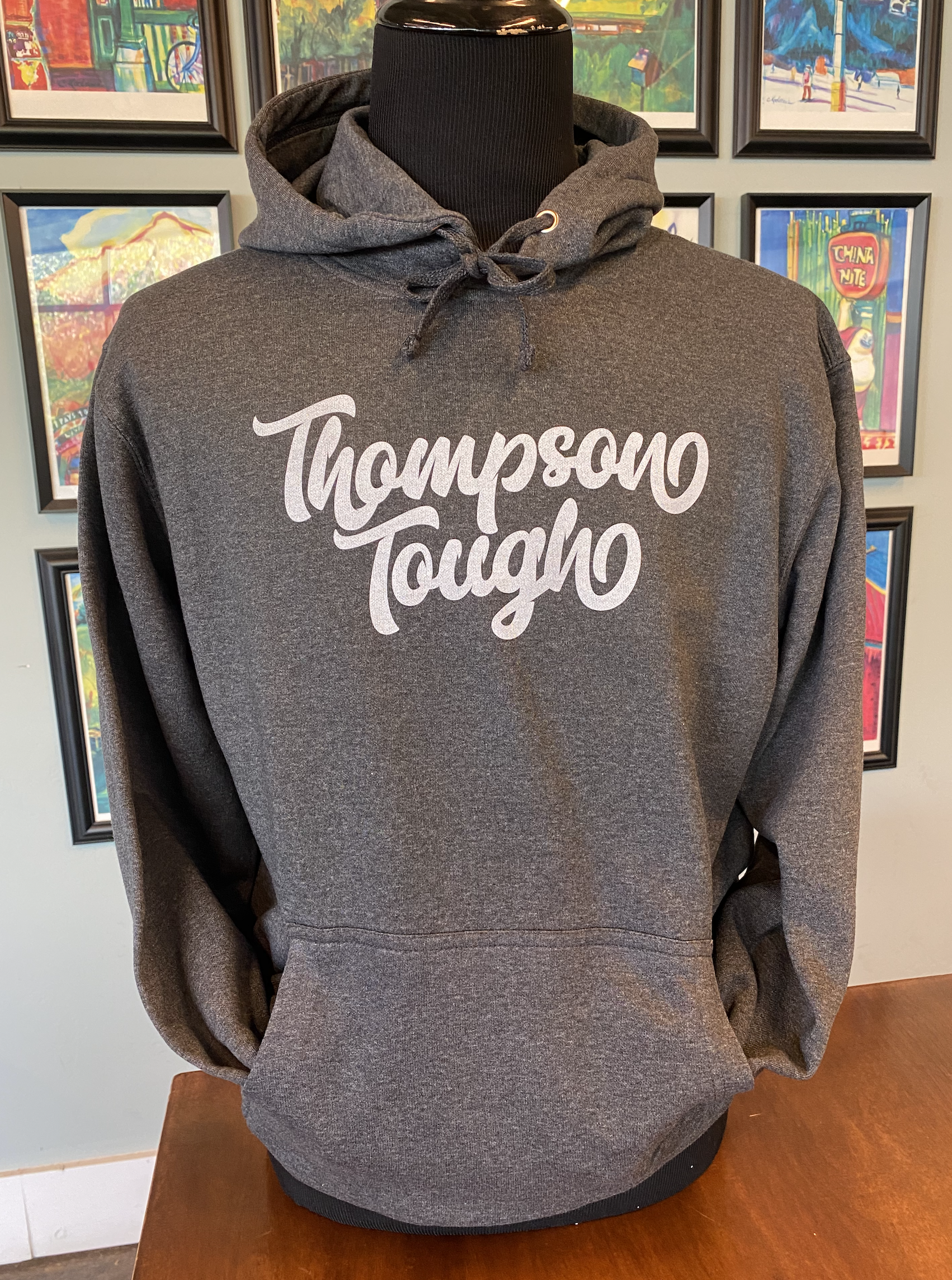 THOMPSON TOUGH SCRIPT HOODIE