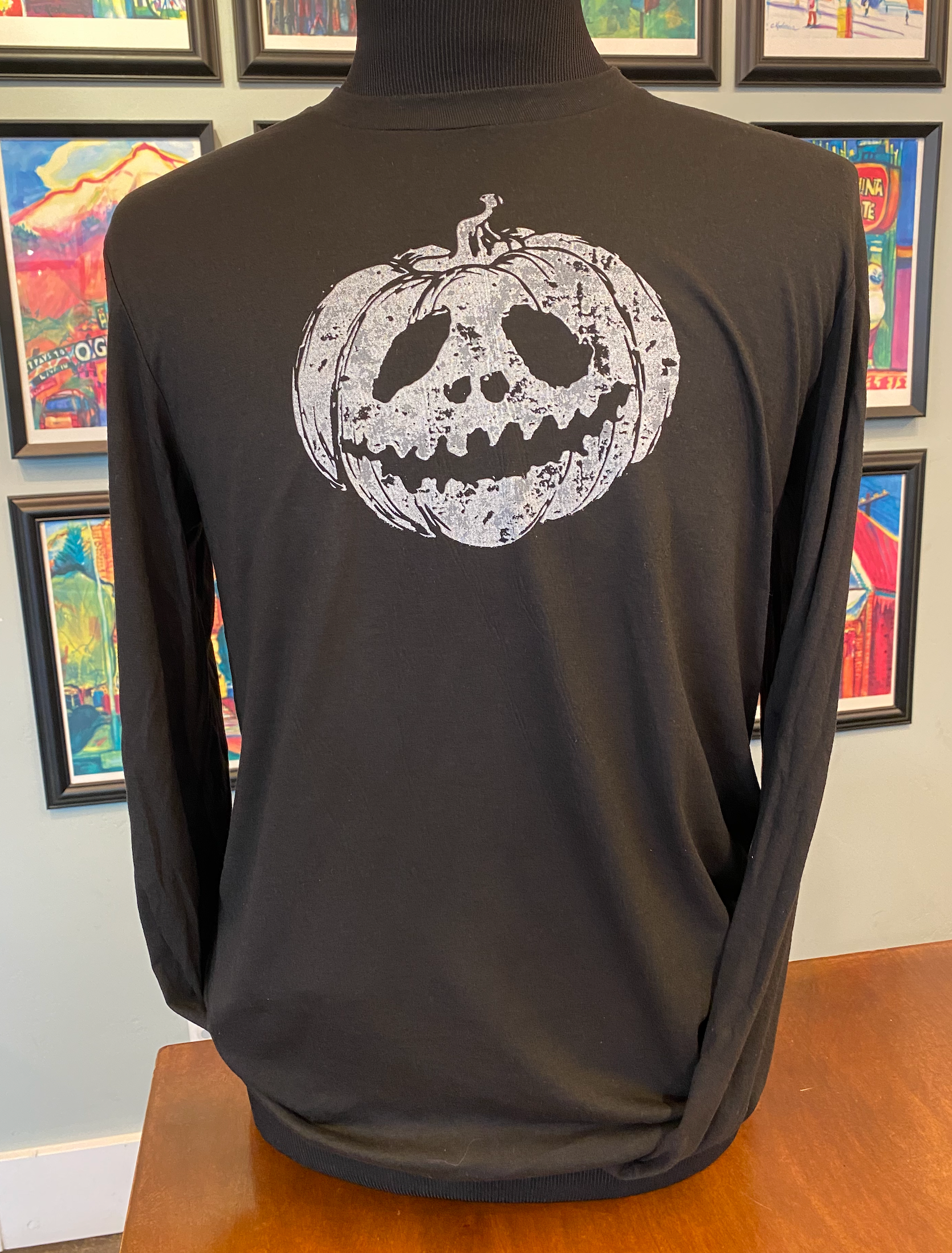 PUMPKIN "O" LONG SLEEVE TEE