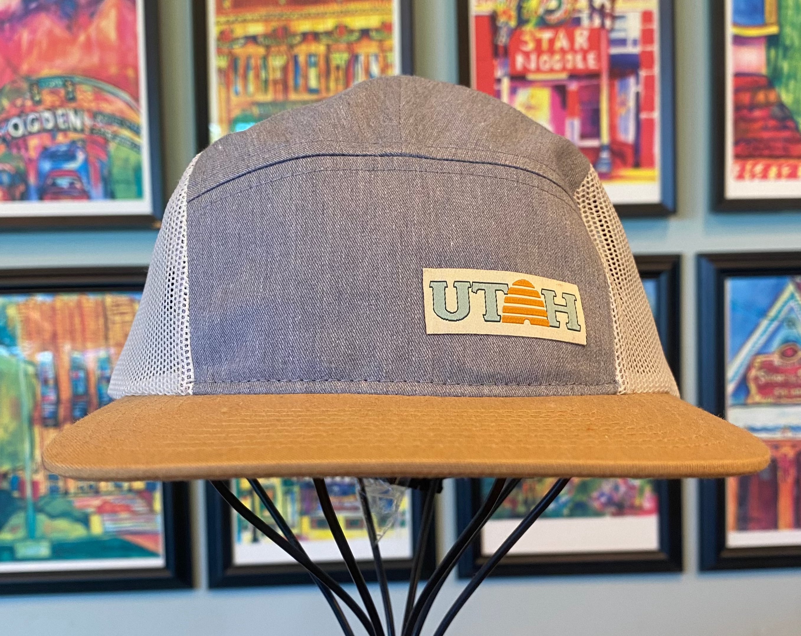 UTAH TAG BIKER HAT