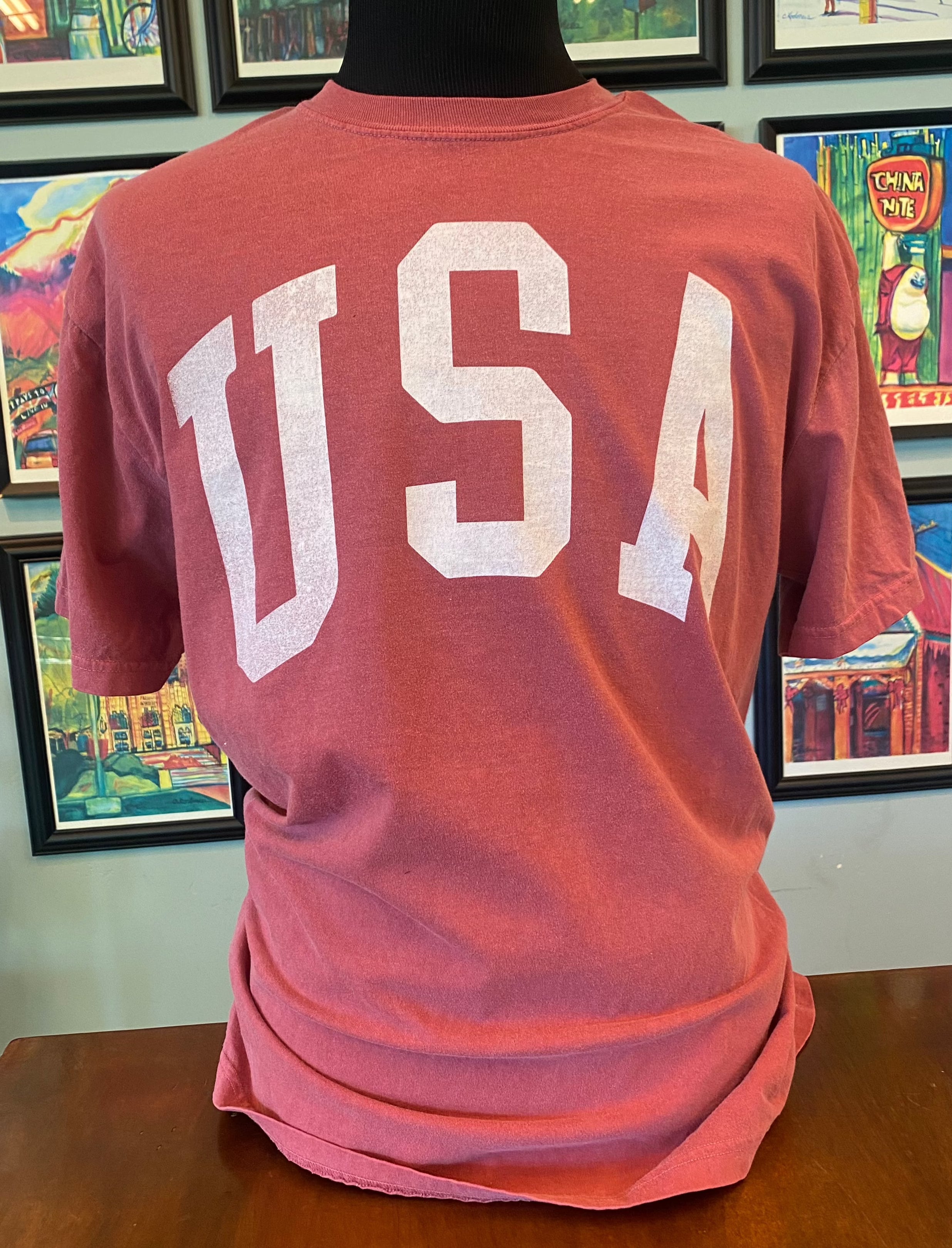 USA RED TEE