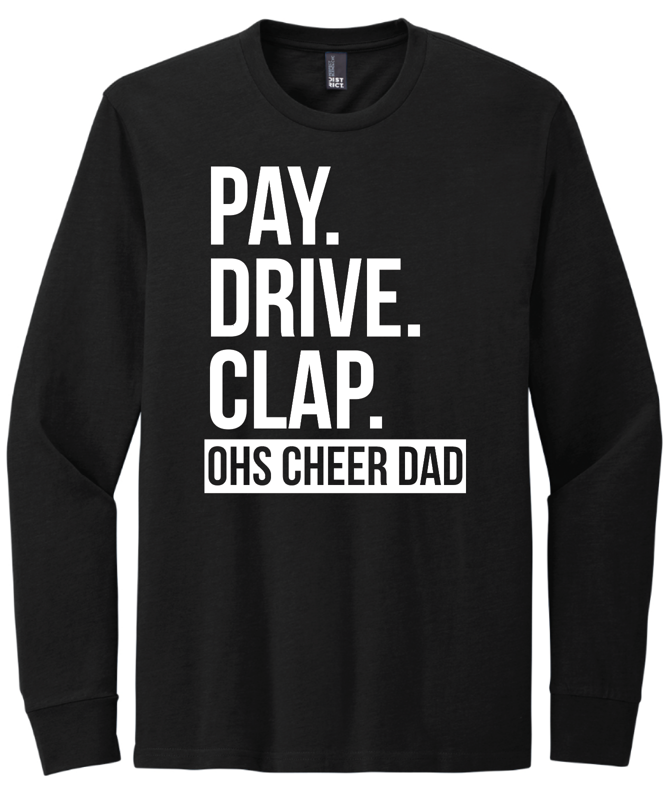 CHEER DAD LS TEE