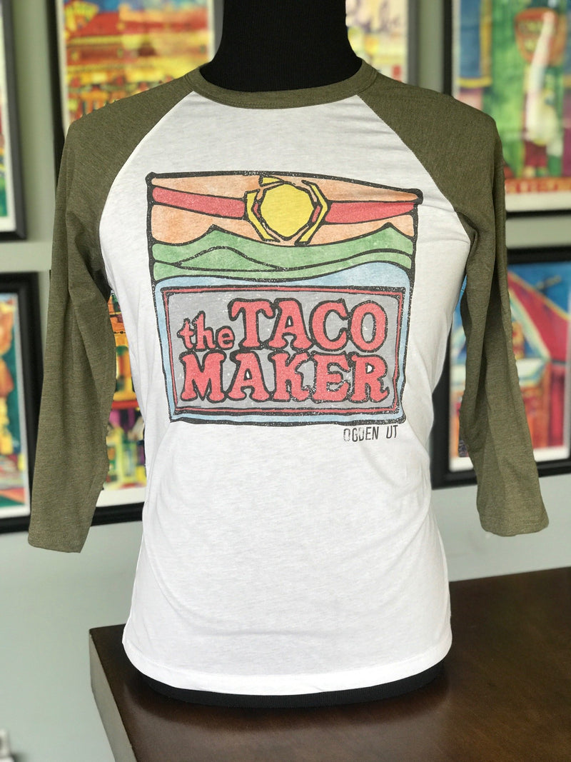 Taco Maker Baseball Tee