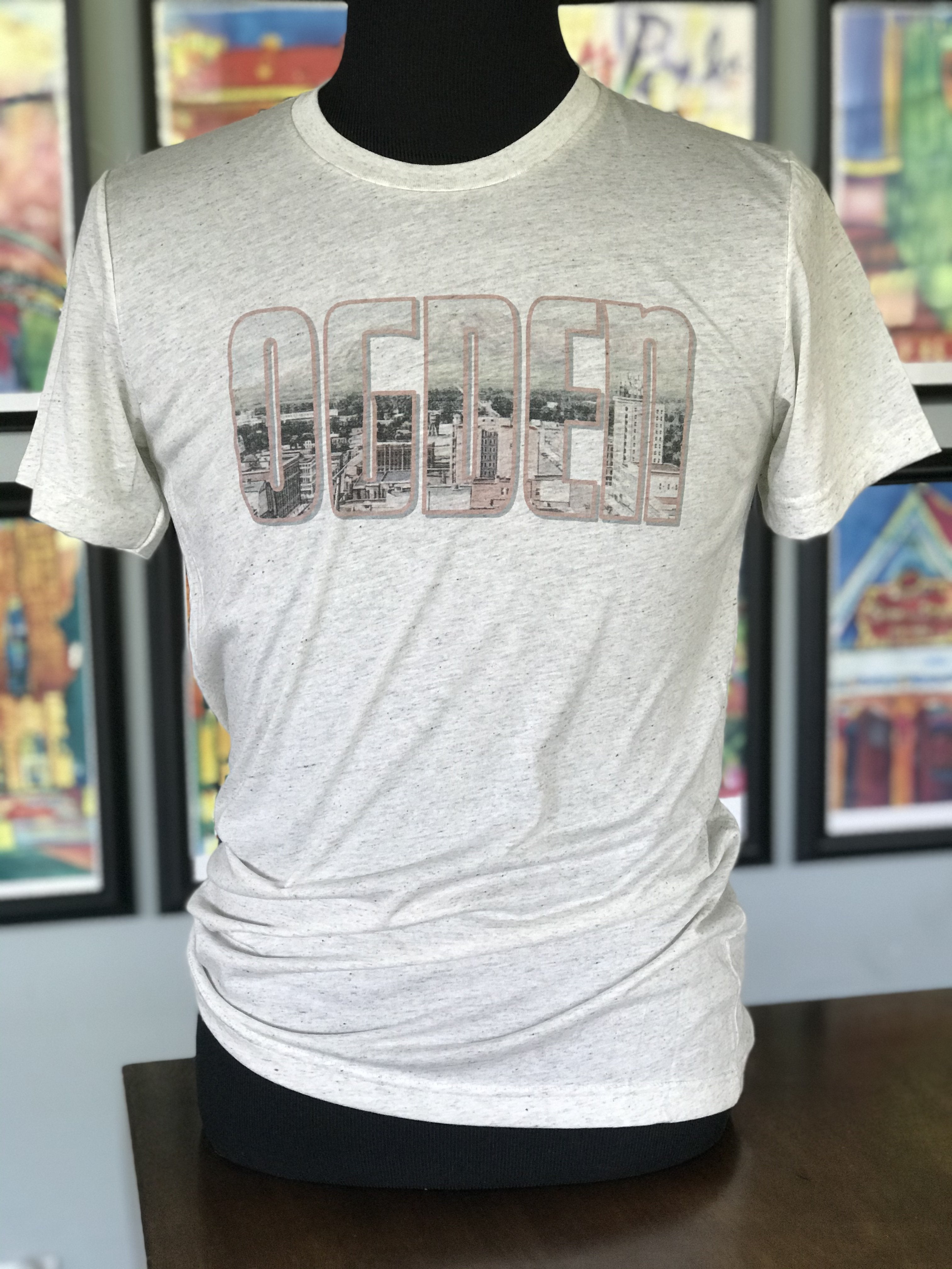 POSTCARD OGDEN "BEN LOMOND PEAK" TEE