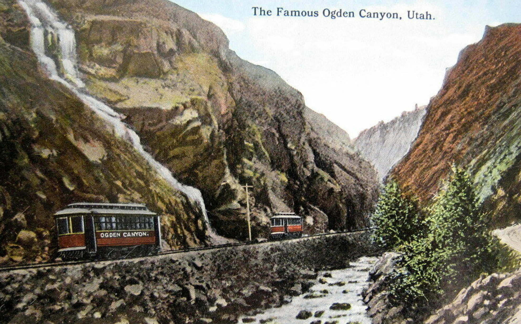 POSTCARD OGDEN CANYON TEE