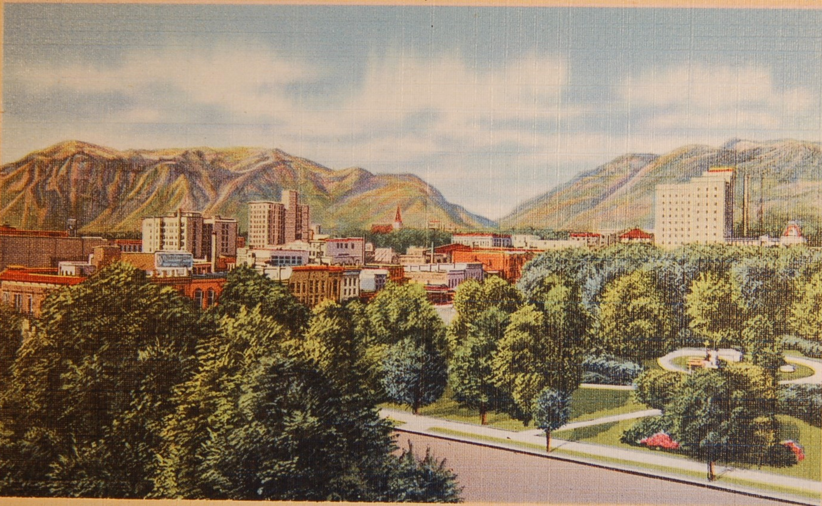 POSTCARD OGDEN DOWNTOWN TEE