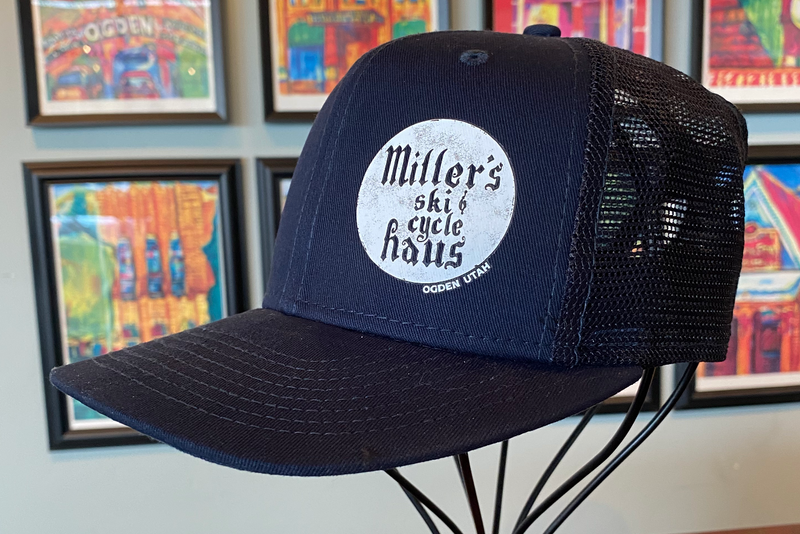 MILLER'S SKI & CYCLE HAUS TRUCKER HAT